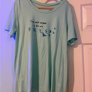 Taylor Swift Green Short Sleeve Tee